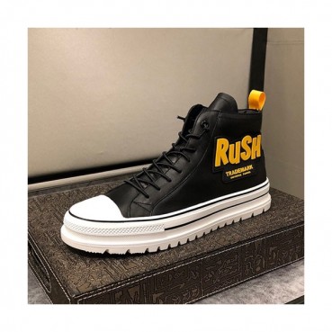 Gucci 2019 Mens Leather Sneakers - 구찌 2019 남성용 레더 스니커즈 GUCS0424,Size(240 