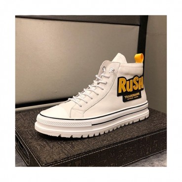 Gucci 2019 Mens Leather Sneakers - 구찌 2019 남성용 레더 스니커즈 GUCS0423,Size(240 