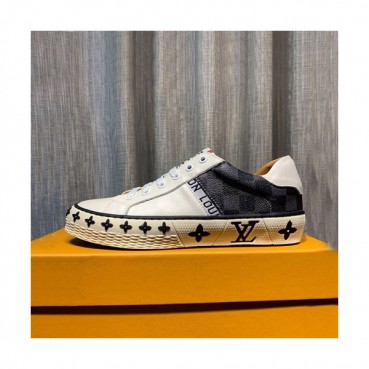 Louis Vuitton 2019 Mens Leather Sneakers - 루이비통 2019 남성용 레더 스니커즈 LOUS0351.Size(240 