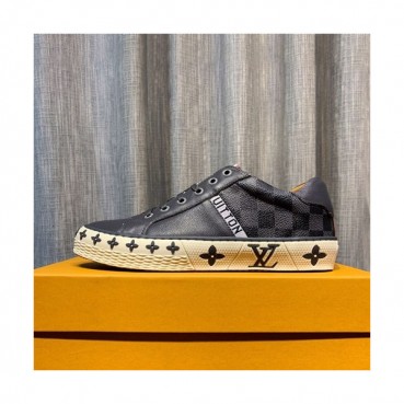 Louis Vuitton 2019 Mens Leather Sneakers - 루이비통 2019 남성용 레더 스니커즈 LOUS0349.Size(240 