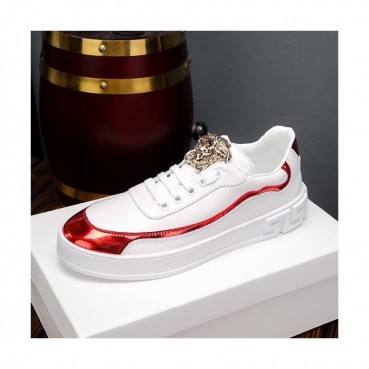 Versace 2019 Mens Leather Sneakers - 베르사체 2019 남성용 레더 스니커즈 VERS0104.Size (240 