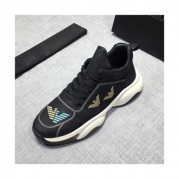 Armani 2019 Mens Leather Sneakers  - 알마니 2019 남성용 레더 스니커즈 ARMS0079,Size(240 