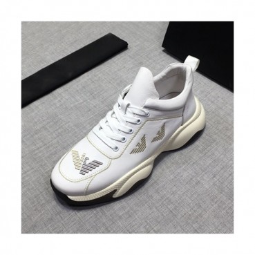 Armani 2019 Mens Leather Sneakers  - 알마니 2019 남성용 레더 스니커즈 ARMS0078,Size(240 
