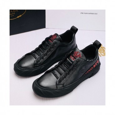 Prada 2019 Mens Leather Sneakers - 프라다 2019 남성용 레더 스니커즈,PRAS00204,Size(240 