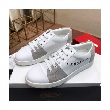 Versace 2019 Mens Leather Sneakers - 베르사체 2019 남성용 레더 스니커즈 VERS0103.Size (240 