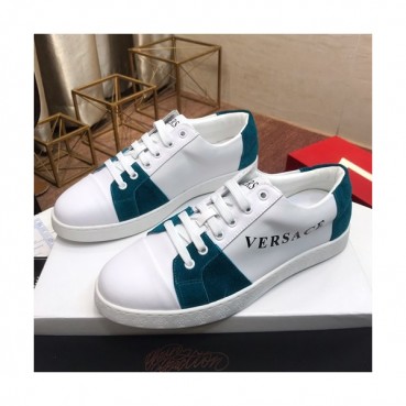 Versace 2019 Mens Leather Sneakers - 베르사체 2019 남성용 레더 스니커즈 VERS0102.Size (240 