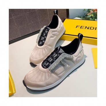 Fendi 2019 Ladies Silk Sneakers - 펜디 2019 여성용 실크 스니커즈 FENS0169.Size(225 