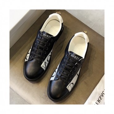 Versace 2019 Mens Leather Sneakers - 베르사체 2019 남성용 레더 스니커즈 VERS0099.Size (240 