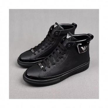 Armani 2019 Mens Leather Sneakers  - 알마니 2019 남성용 레더 스니커즈 ARMS0077,Size(240 