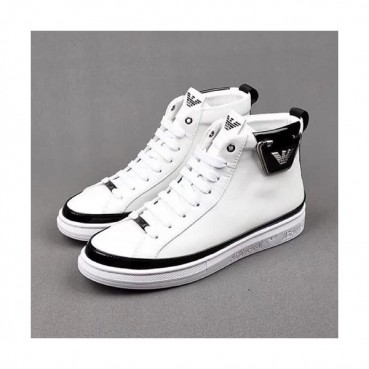 Armani 2019 Mens Leather Sneakers  - 알마니 2019 남성용 레더 스니커즈 ARMS0076,Size(240 