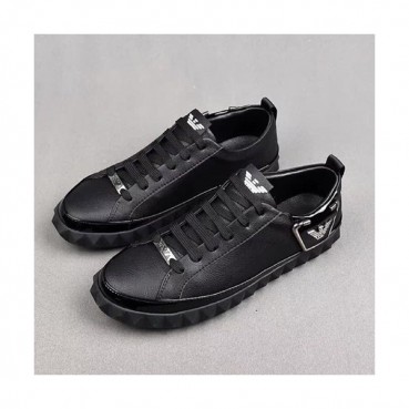Armani 2019 Mens Leather Sneakers  - 알마니 2019 남성용 레더 스니커즈 ARMS0075,Size(240 