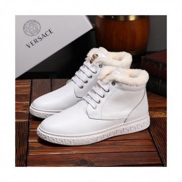 Versace 2019 Mens Leather Boots Sneakers - 베르사체 2019 남성용 레더 부츠 스니커즈 VERS0097.Size (240 