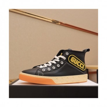 Gucci 2019 Mens Leather Sneakers - 구찌 2019 남성용 레더 스니커즈 GUCS0403,Size(240 