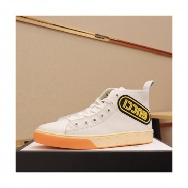 Gucci 2019 Mens Leather Sneakers - 구찌 2019 남성용 레더 스니커즈 GUCS0402,Size(240 