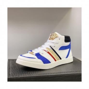Versace 2019 Mens Leather Sneakers - 베르사체 2019 남성용 레더 스니커즈 VERS0086.Size (240 