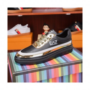 Armani 2019 Mens Leather Sneakers  - 알마니 2019 남성용 레더 스니커즈 ARMS0072,Size(240 