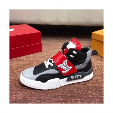 Louis Vuitton 2019 Mens Leather Sneakers - 루이비통 2019 남성용 레더 스니커즈 LOUS0331.Size(240 