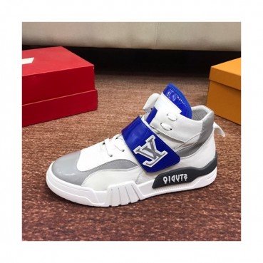 Louis Vuitton 2019 Mens Leather Sneakers - 루이비통 2019 남성용 레더 스니커즈 LOUS0330.Size(240 
