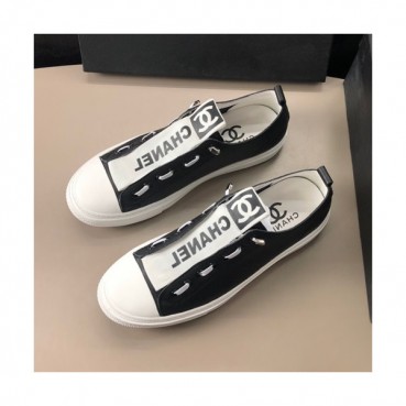 Chanel 2019 Mens Leather Sneakers - 샤넬 2019 남성용 레더 스니커즈 CHAS0418.Size(240 