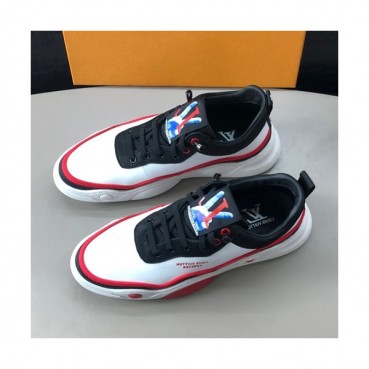 Louis Vuitton 2019 Mens Leather Sneakers - 루이비통 2019 남성용 레더 스니커즈 LOUS0329.Size(240 