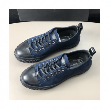 Giuseppe Zanoti 2019 Mens Leather Sneakers - 쥬세페자노티 2019 남성용 레더 스니커즈 GZS0031,Size(240 