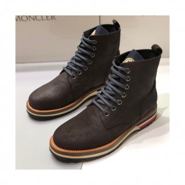 Moncler 2019 Mens Leather Sneakers - 몽클레어 2019 남성용 레더 스니커즈 ,MONCS0013,Size(245 