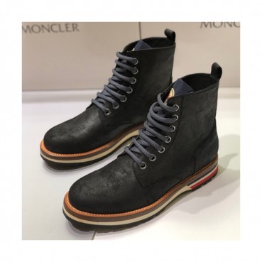 Moncler 2019 Mens Leather Sneakers - 몽클레어 2019 남성용 레더 스니커즈 ,MONCS0012,Size(245 