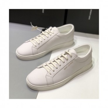 Saint Laurent 2019 Mens Leather Sneakers  - 입생로랑 2019 남성용 레더 스니커즈 SLS0059,Size(245 