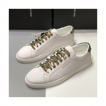 Saint Laurent 2019 Mens Leather Sneakers  - 입생로랑 2019 남성용 레더 스니커즈 SLS0058,Size(245 