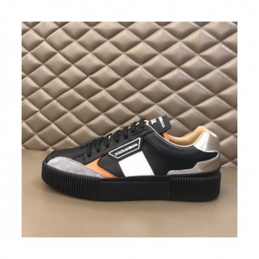 Dolce&Gabbana 2019 Mens Leather Sneakers  - 돌체앤가바나 2019 남성용 레더 스니커즈 DGS0074,Size(240 