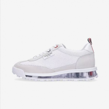 Thom Brown 2025 Mens Leather Sneakers - 톰브라운 2025 남성용 레더 스니커즈 THOMS0012,Size(245 