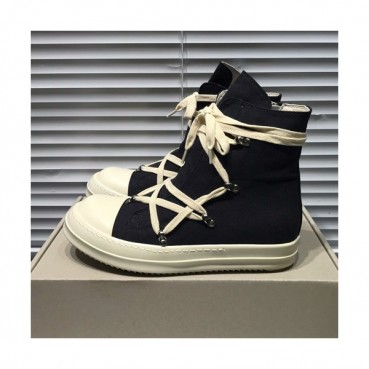 Rick Owens  2019 Mm / Wm Canvas Sneakers - 릭오웬스 2019 남여공용 캔버스 스니커즈, RICS0016.Size (225 