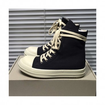 Rick Owens  2019 Mm / Wm Canvas Sneakers - 릭오웬스 2019 남여공용 캔버스 스니커즈, RICS0015.Size (225 