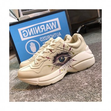 Gucci 2019 Mm/Wm Leather Sneakers - 구찌 2019 남여공용 레더 스니커즈 GUCS0389,Size(225 
