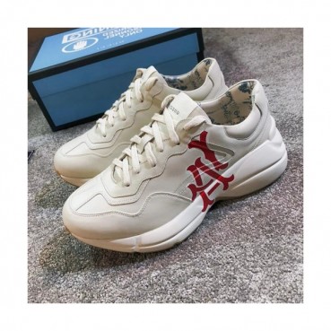 Gucci 2019 Mm/Wm Leather Sneakers - 구찌 2019 남여공용 레더 스니커즈 GUCS0377,Size(225 