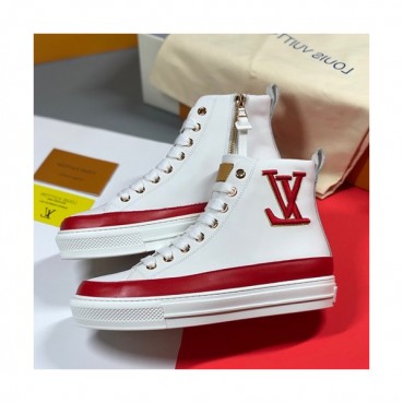 Louis Vuitton 2019 Mm / Wm Leather Sneakers - 루이비통 2019 남여공용 레더 스니커즈 LOUS0308.Size(225 
