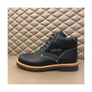 Louis Vuitton 2019 Mens Leather Boots Sneakers - 루이비통 2019 남성용 레더 부츠 스니커즈 LOUS0297.Size(240 