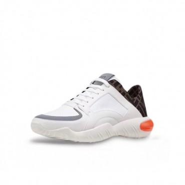Fendi 2019 Mens Leather Sneakers - 펜디 2019 남성용 레더 스니커즈 FENS0157,Size(240 