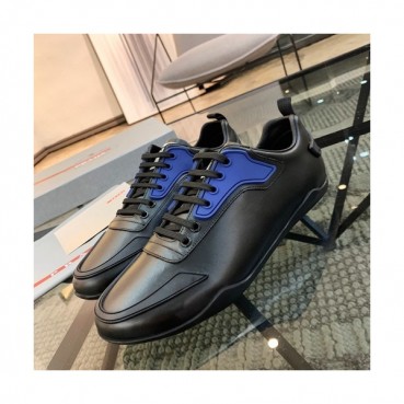 Prada 2019 Mens Leather Sneakers - 프라다 2019 남성용 레더 스니커즈,PRAS00194,Size(240 