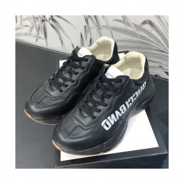 Gucci 2019 Mm/Wm Leather Sneakers - 구찌 2019 남여공용 레더 스니커즈 GUCS0370,Size(225 