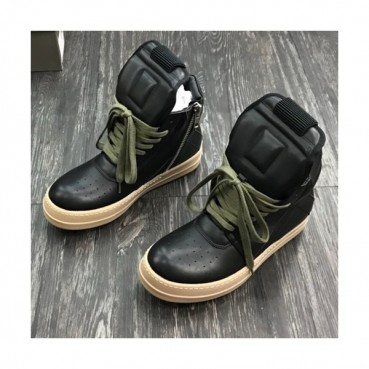 Rick Owens  2019 Mm / Wm Leather Sneakers - 릭오웬스 2019 남여공용 레더 스니커즈, RICS0013.Size (225 