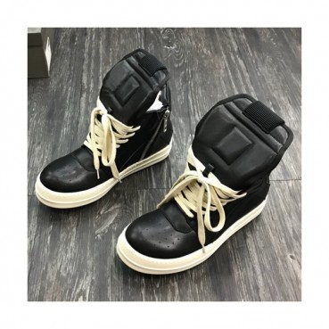 Rick Owens  2019 Mm / Wm Leather Sneakers - 릭오웬스 2019 남여공용 레더 스니커즈, RICS0011.Size (225 