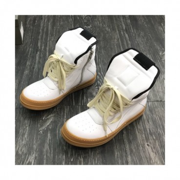Rick Owens  2019 Mm / Wm Leather Sneakers - 릭오웬스 2019 남여공용 레더 스니커즈, RICS0010.Size (225 
