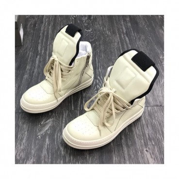 Rick Owens  2019 Mm / Wm Leather Sneakers - 릭오웬스 2019 남여공용 레더 스니커즈, RICS0009.Size (225 