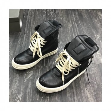 Rick Owens  2019 Mm / Wm Leather Sneakers - 릭오웬스 2019 남여공용 레더 스니커즈, RICS0004.Size (225 