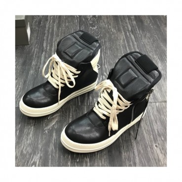 Rick Owens  2019 Mm / Wm Leather Sneakers - 릭오웬스 2019 남여공용 레더 스니커즈, RICS0003.Size (225 