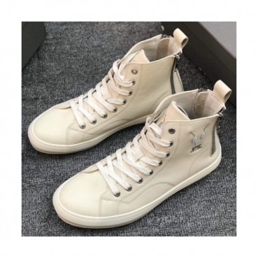 Rick Owens  2019 Mens Leather Sneakers - 릭오웬스 2019 남성용 레더 스니커즈, RICS0002.Size (245 