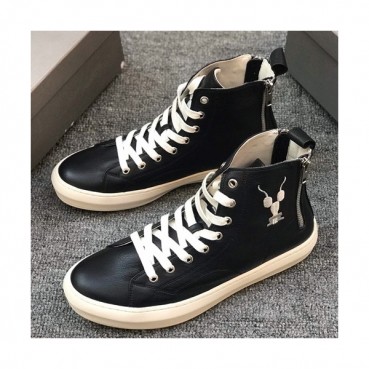 Rick Owens  2019 Mens Leather Sneakers - 릭오웬스 2019 남성용 레더 스니커즈, RICS0001.Size (245 