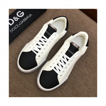 Dolce&Gabbana 2019 Mens Leather Sneakers  - 돌체앤가바나 2019 남성용 레더 스니커즈 DGS0069,Size(240 
