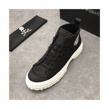 Armani 2019 Mens Leather Sneakers  - 알마니 2019 남성용 레더 스니커즈 ARMS0053,Size(240 